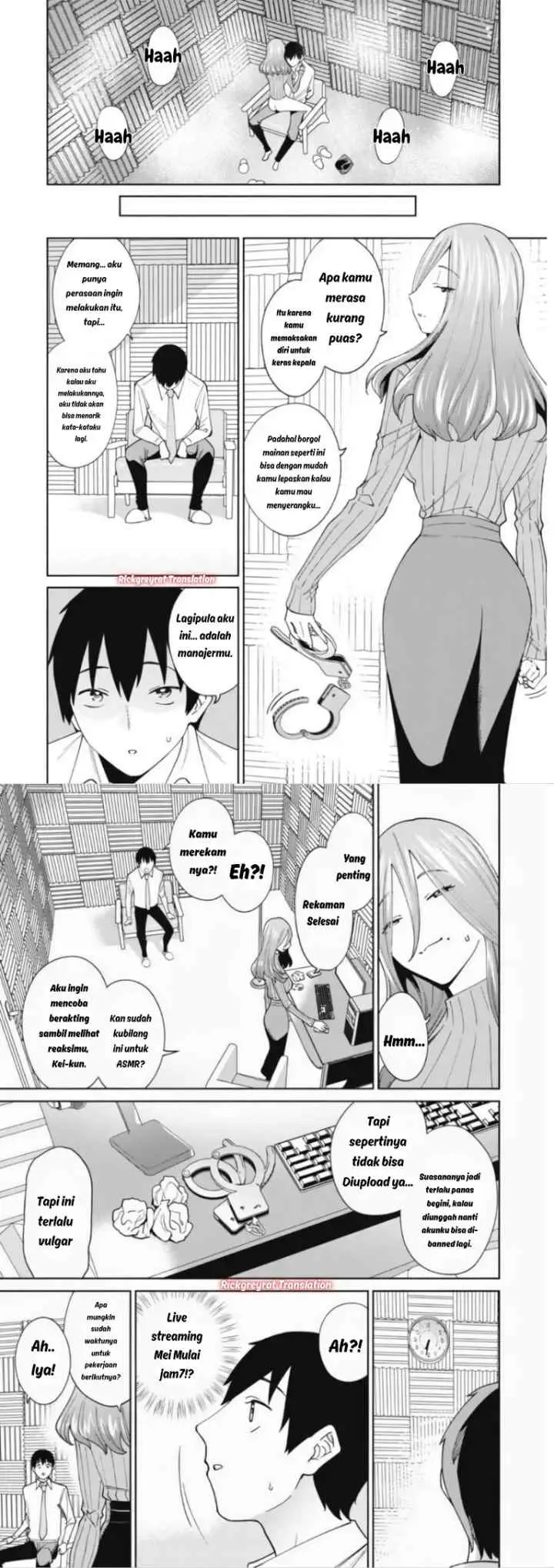 Ninki Haishinsa Tachi no Manager chapter 4.3 halaman 4