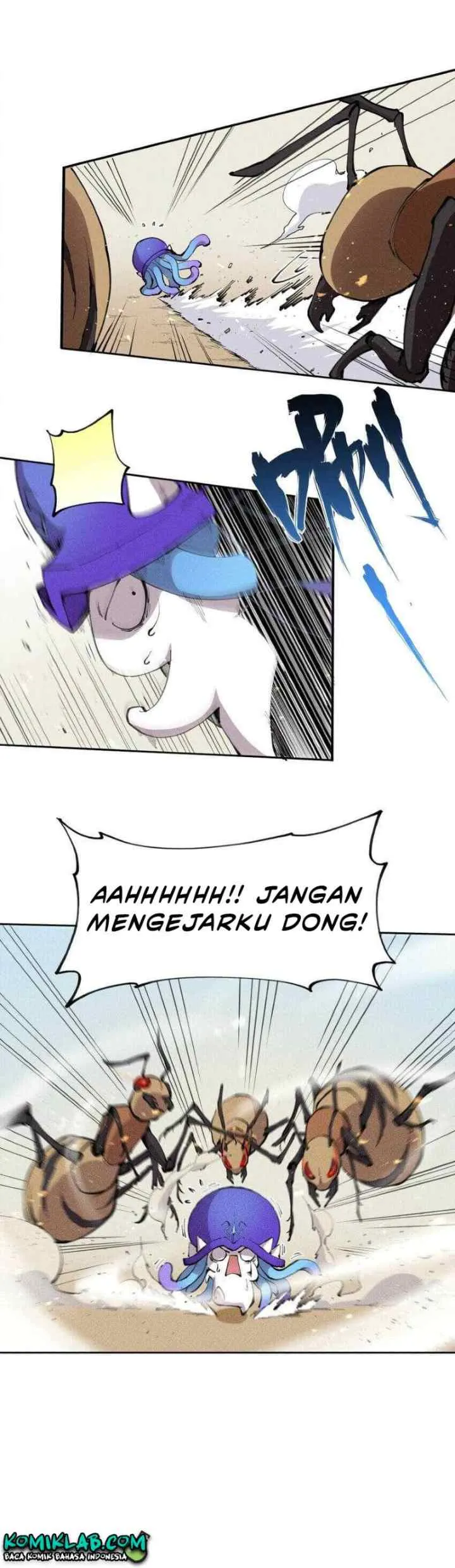 Even Though My Character Is a Jellyfish, I'm Still Super Strong chapter 4 halaman 16