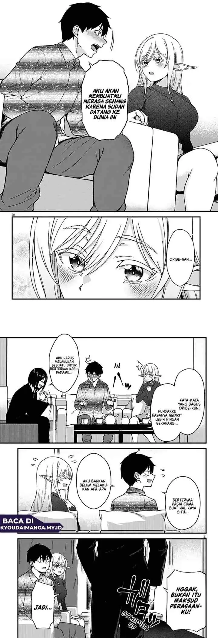 Isekai Kara Kita Elf to Tomo ni Sugosu Nichijou chapter 3 halaman 13