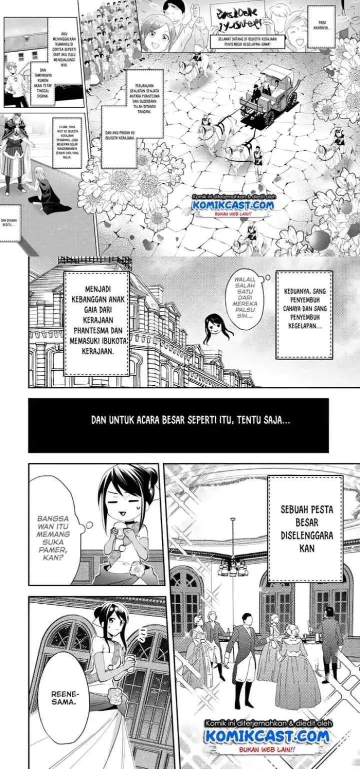 Isekai de ~Kuro no Iyashi Te~ tte Yobareteimasu chapter 43 halaman 11
