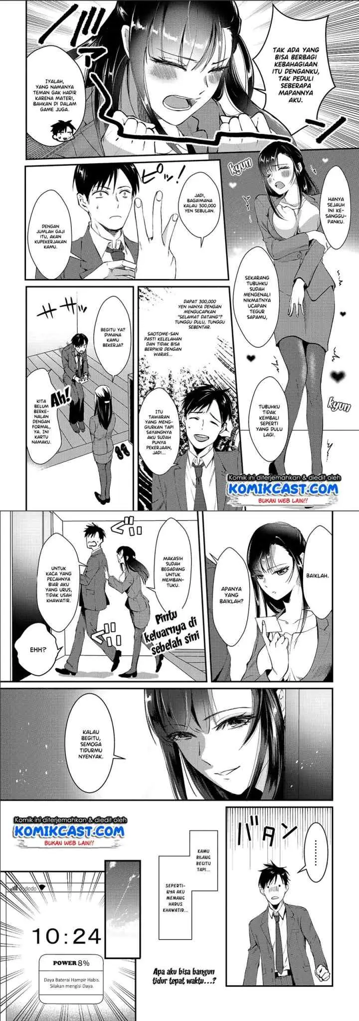 It's Fun Having a 300,000 yen a Month Job Welcoming Home an Onee-san Who Doesn't Find Meaning in a Job That Pays Her 500,000 yen a Month chapter 1 halaman 11