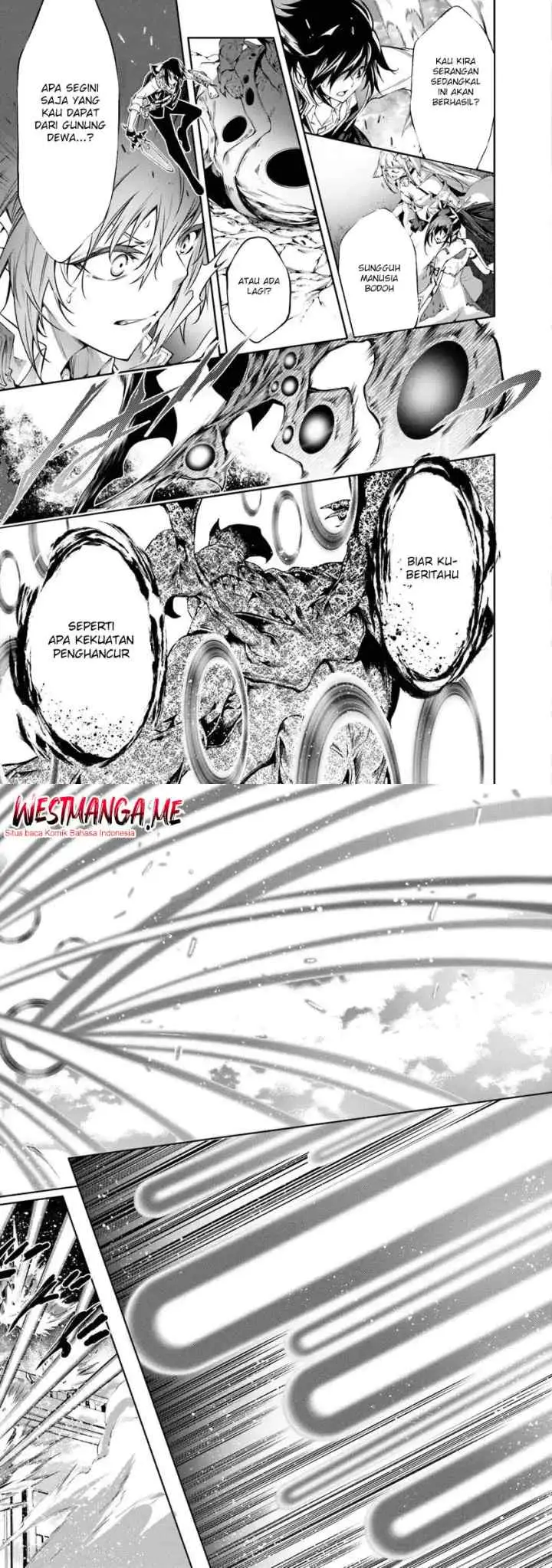Kamigami ni Sodaterare Shimo no, Saikyou to Naru chapter 57 halaman 8