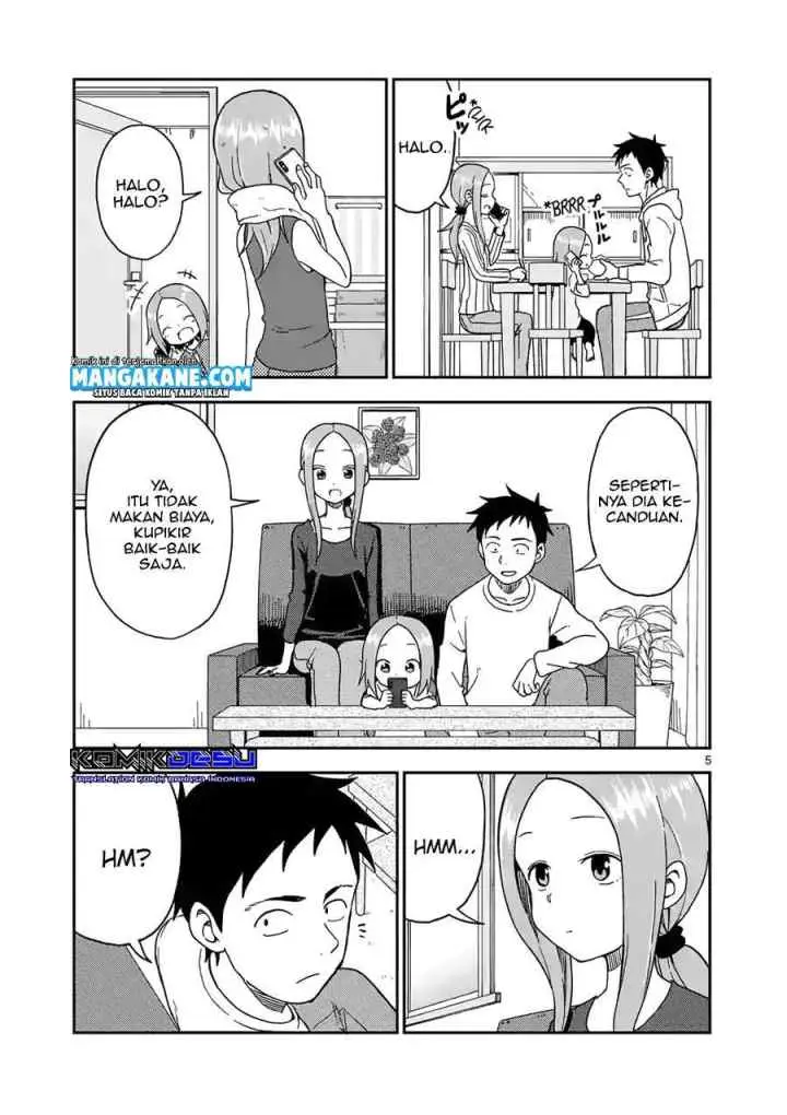 Karakai Jouzu no (Moto) Takagi-san chapter 87 halaman 6