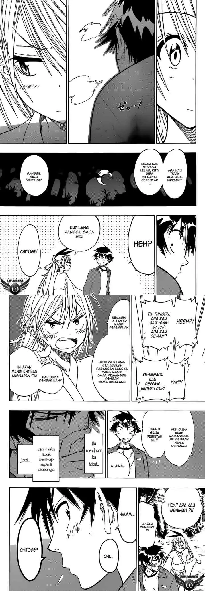 Nisekoi chapter 25 halaman 8