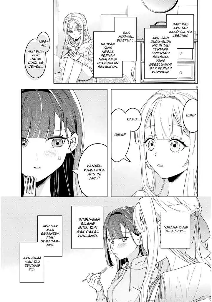 Watashi to senpai no, fujun de ichizu na futari gurashi chapter 2 halaman 9