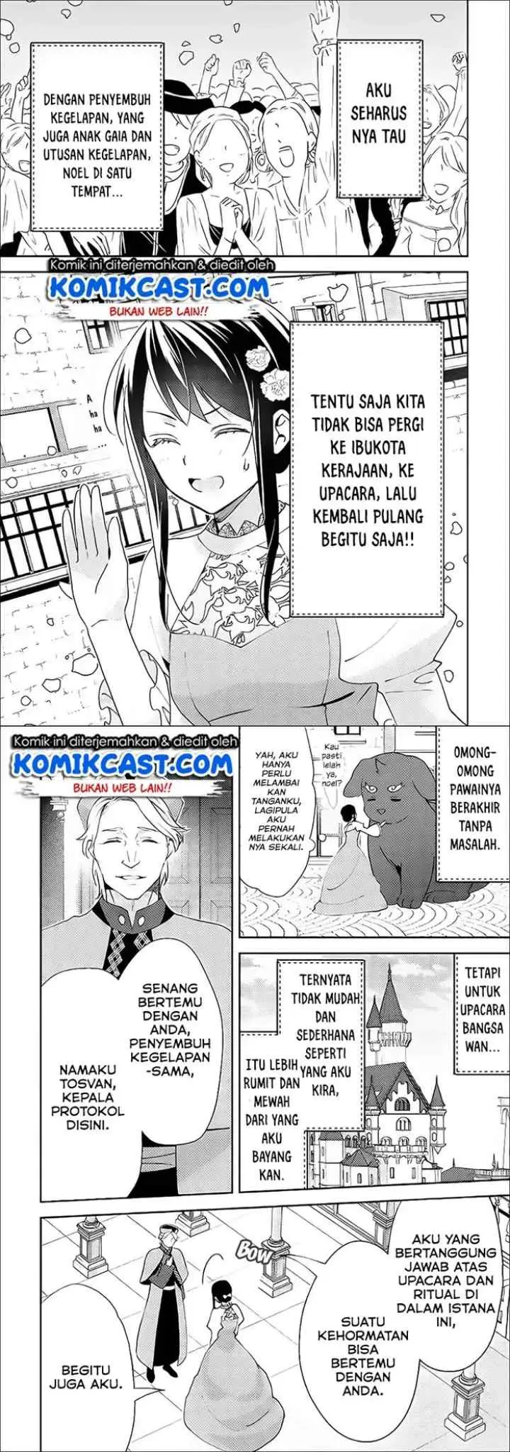 Isekai de ~Kuro no Iyashi Te~ tte Yobareteimasu chapter 37 halaman 6