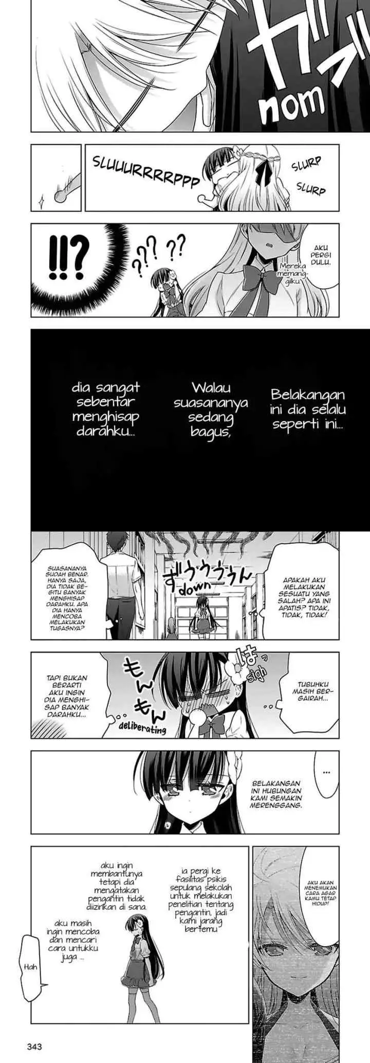 Kyuuketsuki-chan x Kouhai-chan chapter 12 halaman 5