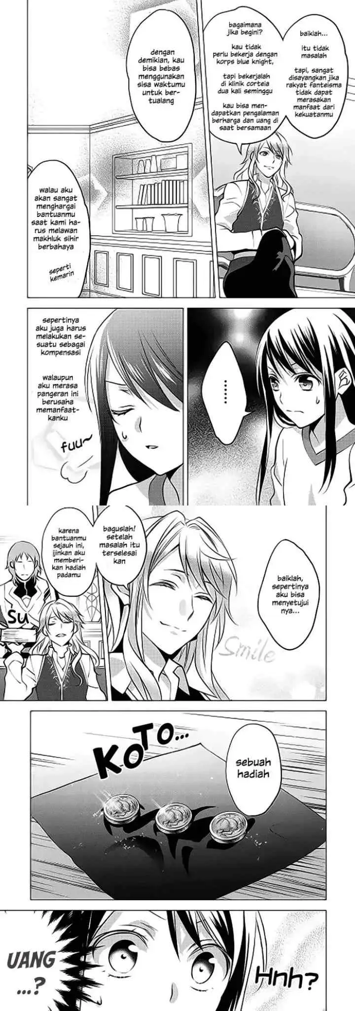 Isekai de ~Kuro no Iyashi Te~ tte Yobareteimasu chapter 5 halaman 12