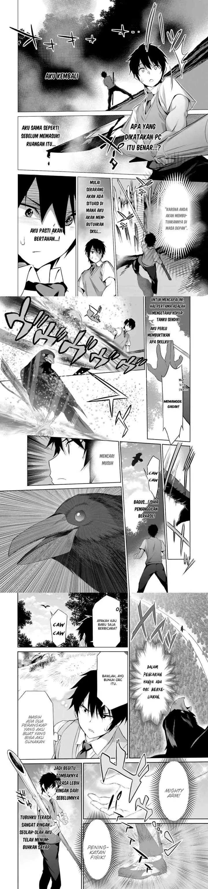 Boku Wa Isekai De Fuyo Mahou To Shoukan Mahou Wo Tenbin Ni Kakeru chapter 1 halaman 9