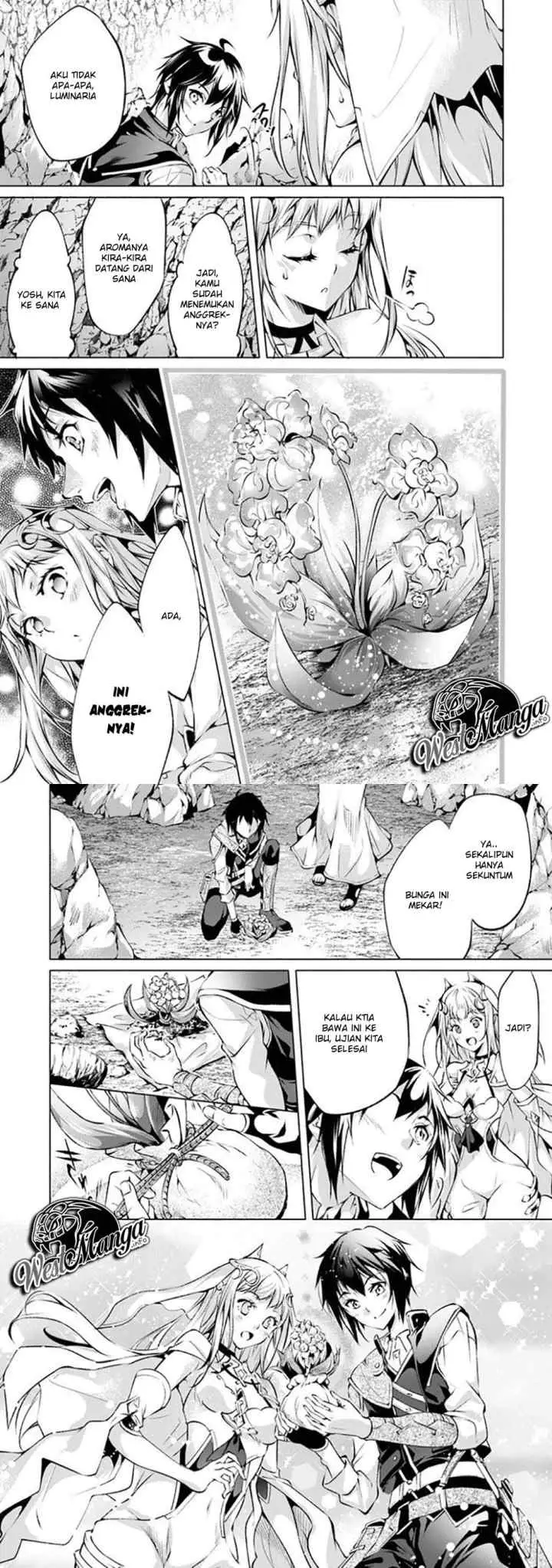 Kamigami ni Sodaterare Shimo no, Saikyou to Naru chapter 6 halaman 15