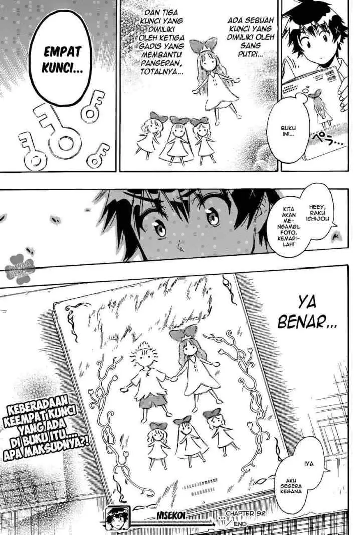 Nisekoi chapter 92 halaman 11