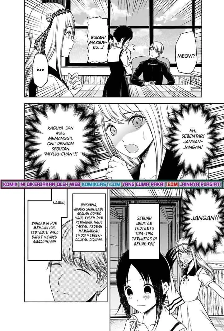 Kaguya-sama wa Kokurasetai: Tensai-tachi no Renai Zunousen chapter 264 halaman 14