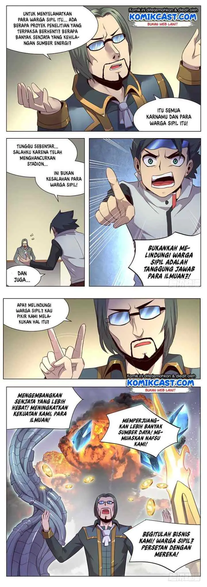 Girl and Science chapter 18 halaman 8
