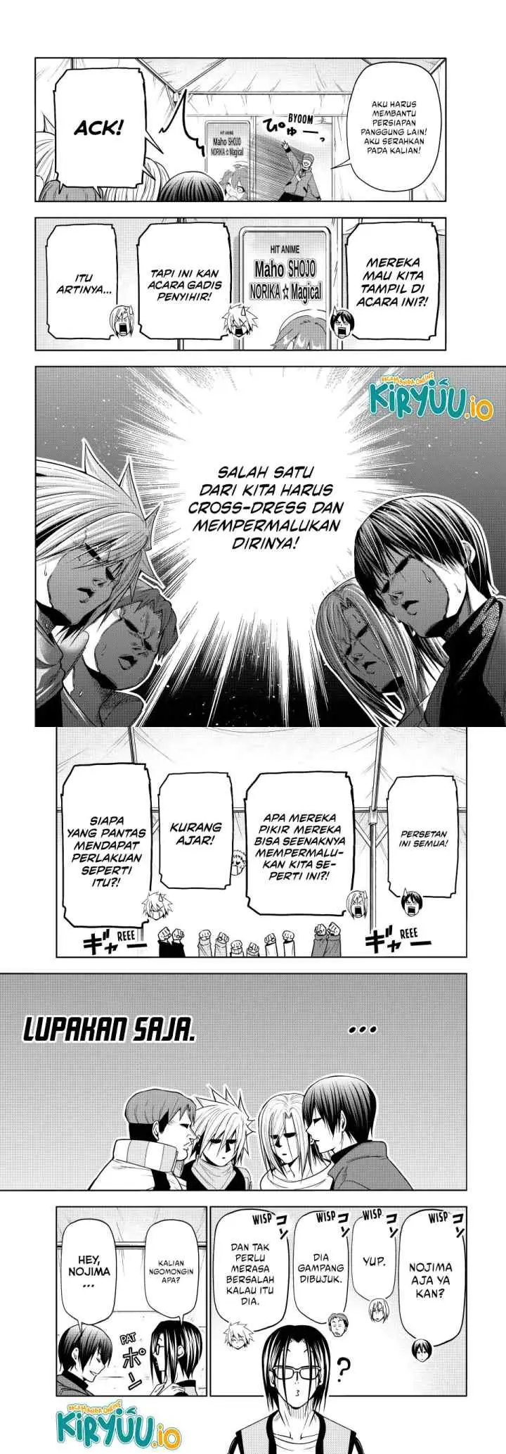 Grand Blue chapter 105.5 halaman 4