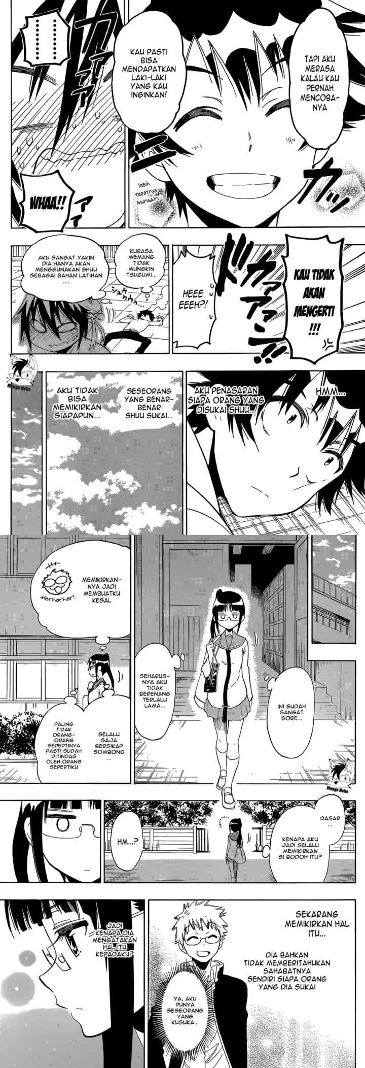 Nisekoi chapter 83 halaman 8