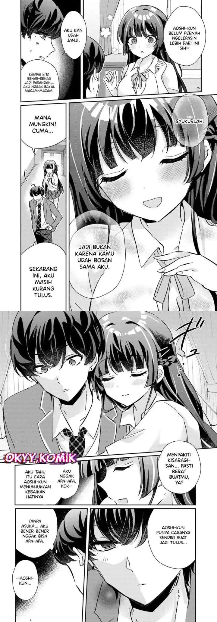 Honmono no Kanojo ni Shitakunaru Made, Watashi de Tameshite Ii yo chapter 4 halaman 4