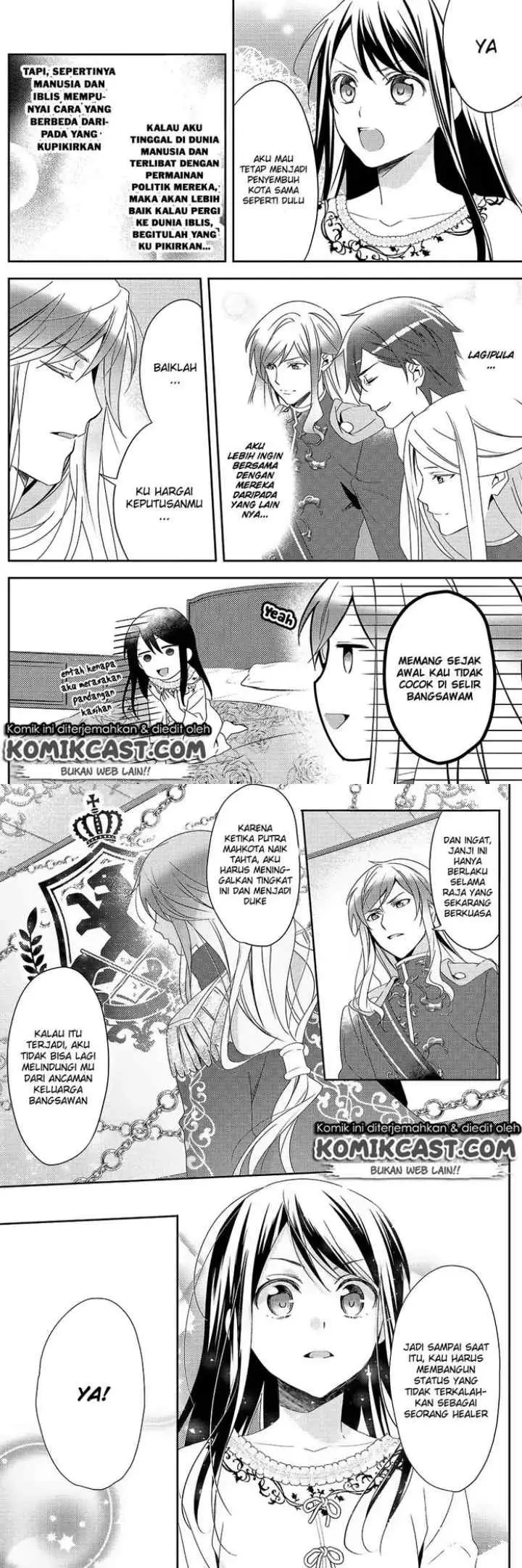 Isekai de ~Kuro no Iyashi Te~ tte Yobareteimasu chapter 26 halaman 6