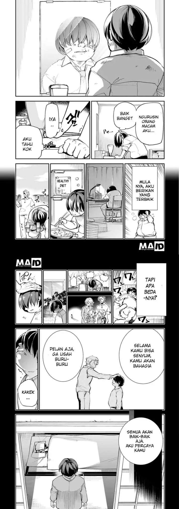 Isekai de Cheat Skill wo te ni Shita ore wa, Genjitsu Sekai wo mo Musou Suru ~Level Up wa Jinsei wo Kaeta~ chapter 1 halaman 10