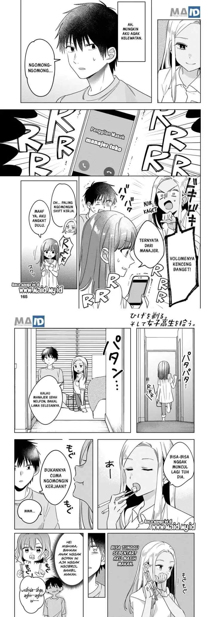 Hige Wo Soru. Soshite Joshikosei Wo Hirou chapter 12 halaman 7