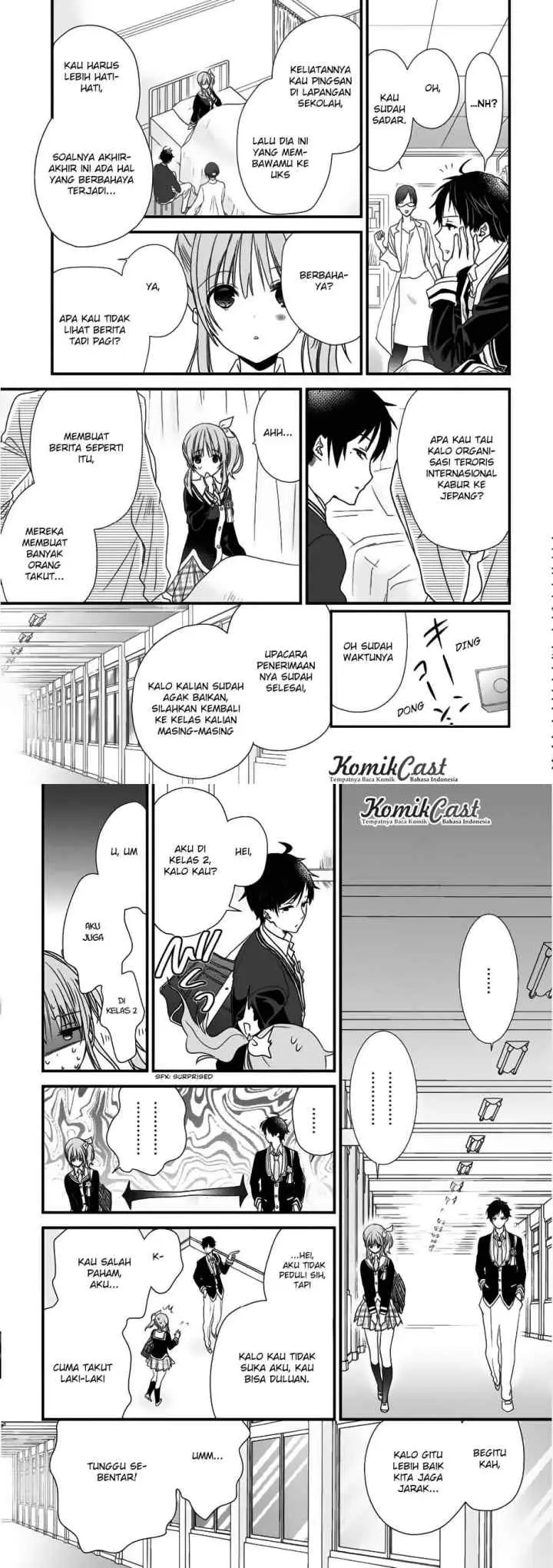 Class ga Isekai Shoukan sareta Naka Ore dake Nokotta n desu ga chapter 1 halaman 5
