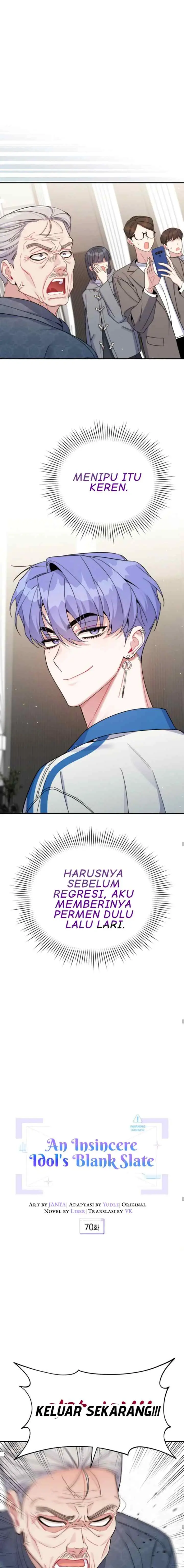 An Insincere Idol's Blank Slate chapter 70 halaman 9