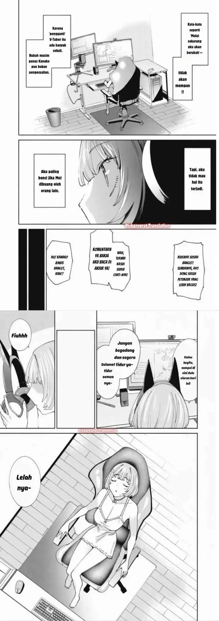 Ninki Haishinsa Tachi no Manager chapter 4.3 halaman 8