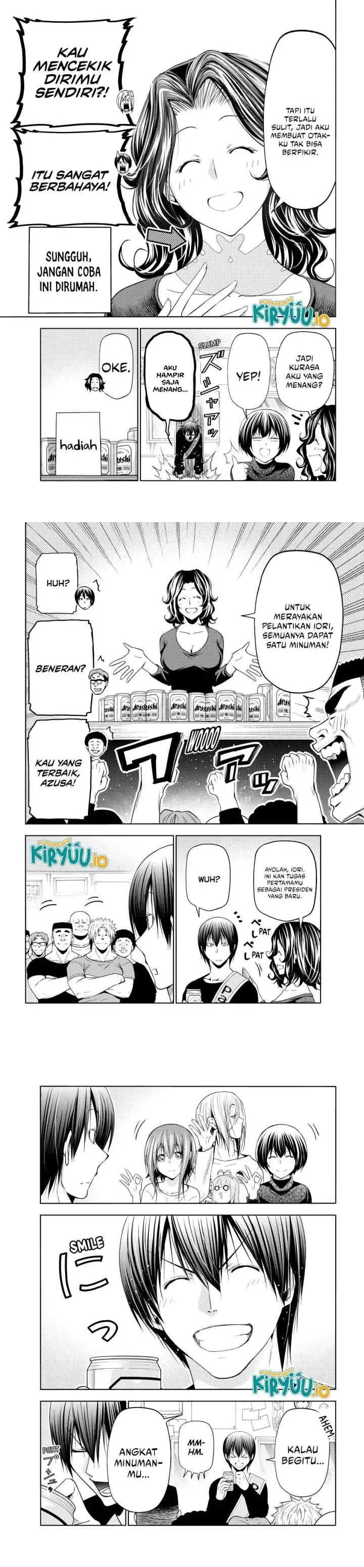 Grand Blue chapter 105 halaman 17