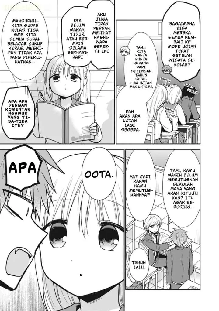 Kao ni denai Kashiwada-san to Kao ni deru Ota-kun chapter 76 halaman 5