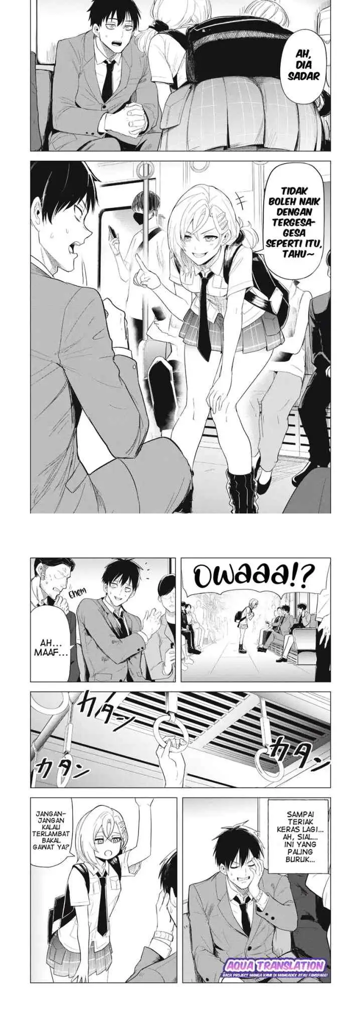 Asa no Tsuukin Densha de, Yatara to Hanashikakete Kuru Joshikousei chapter 2 halaman 5