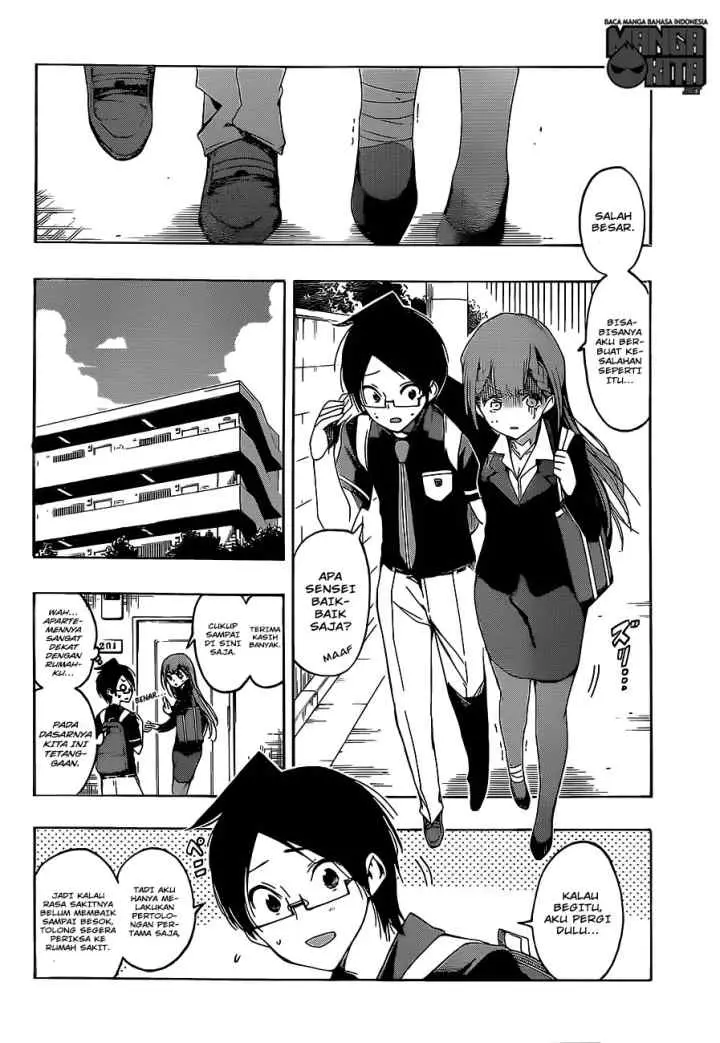 Bokutachi wa Benkyou ga Dekinai chapter 22 halaman 7