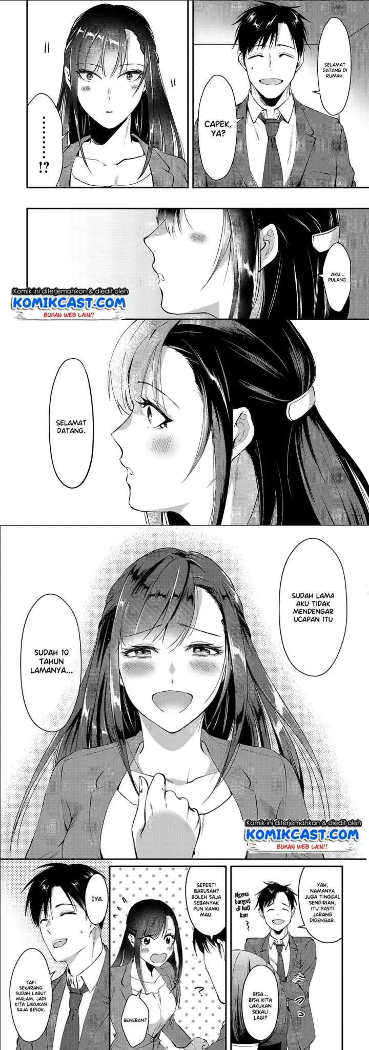 It's Fun Having a 300,000 yen a Month Job Welcoming Home an Onee-san Who Doesn't Find Meaning in a Job That Pays Her 500,000 yen a Month chapter 1 halaman 9