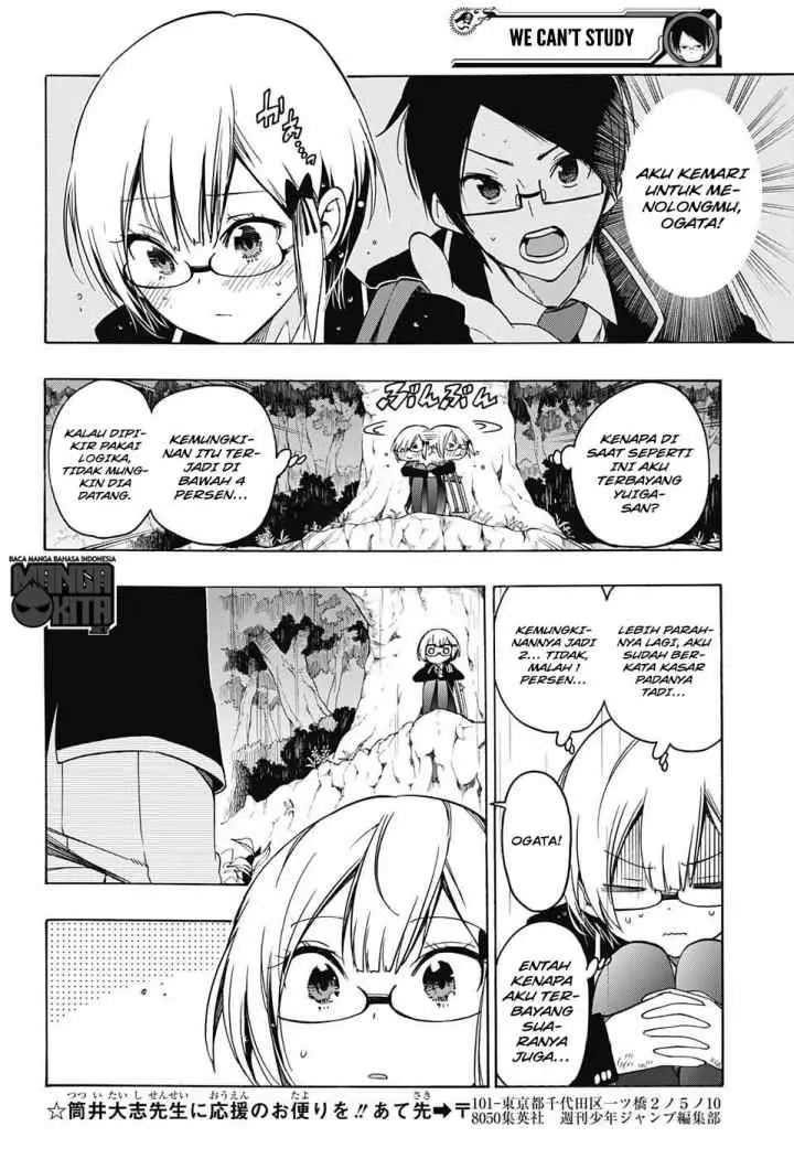 Bokutachi wa Benkyou ga Dekinai chapter 14 halaman 15