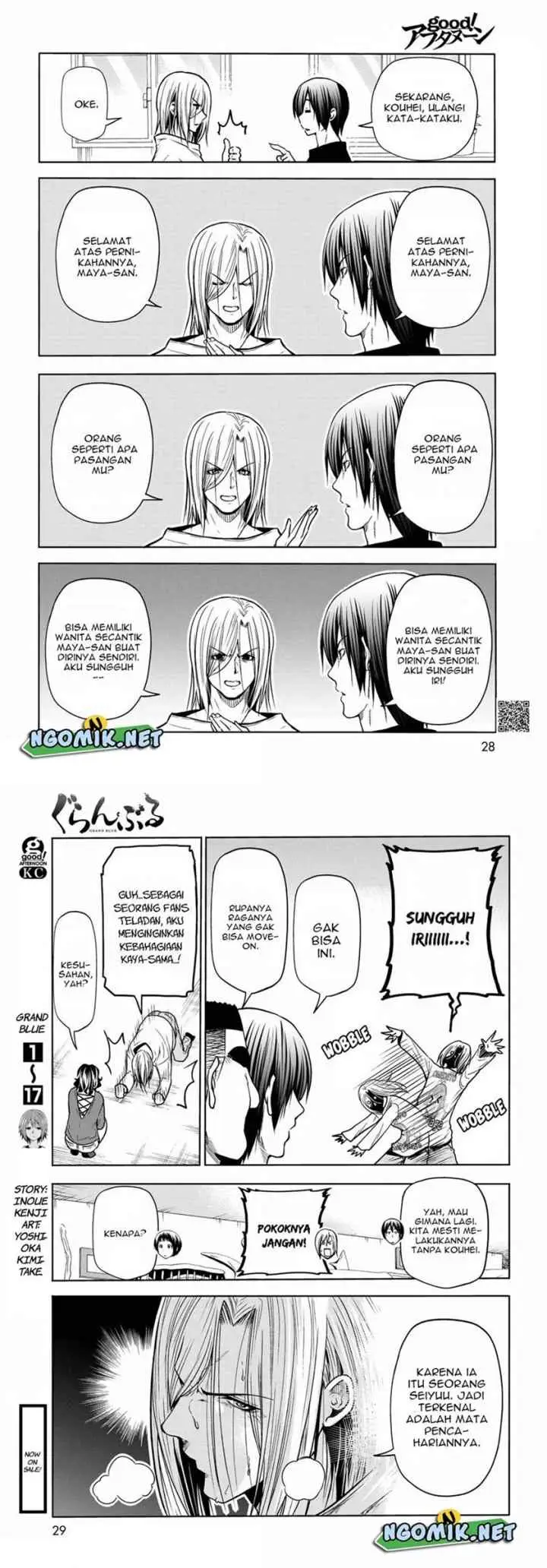 Grand Blue chapter 72 halaman 4
