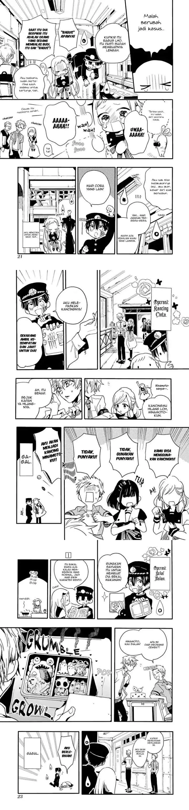 Jibaku Shounen Hanako-kun chapter 1 halaman 8