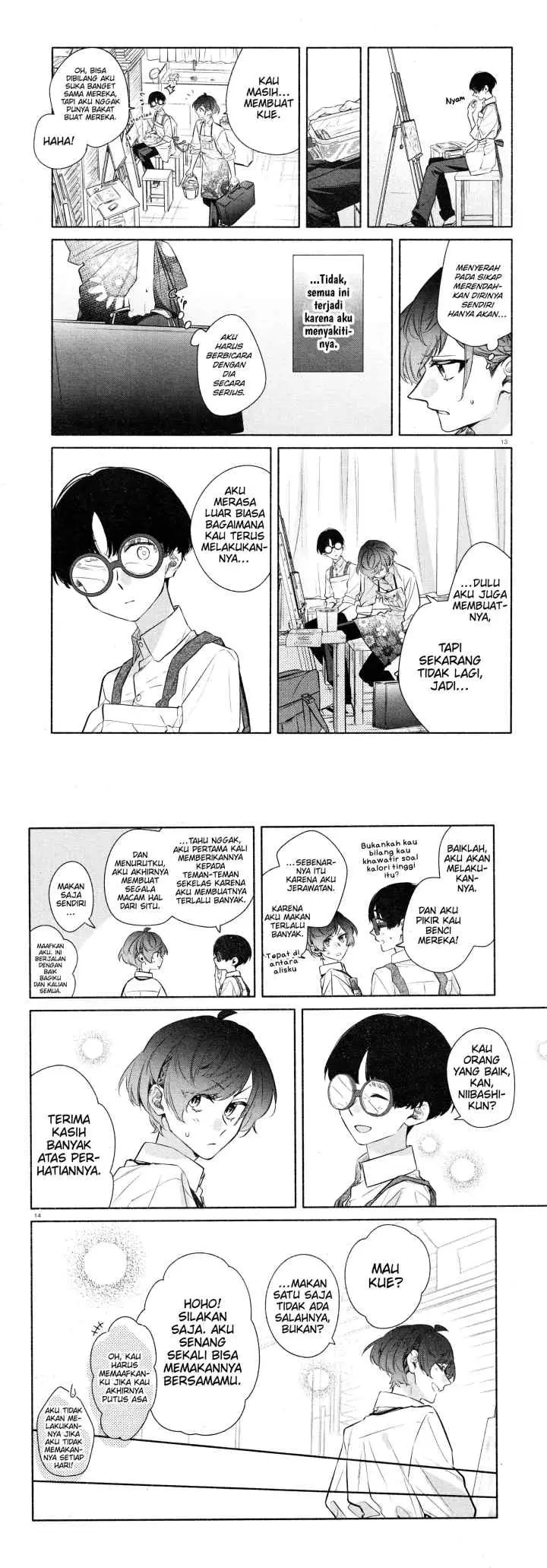 Hirano to Kagiura chapter 32.5 halaman 8