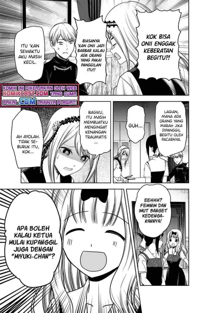 Kaguya-sama wa Kokurasetai: Tensai-tachi no Renai Zunousen chapter 264 halaman 17