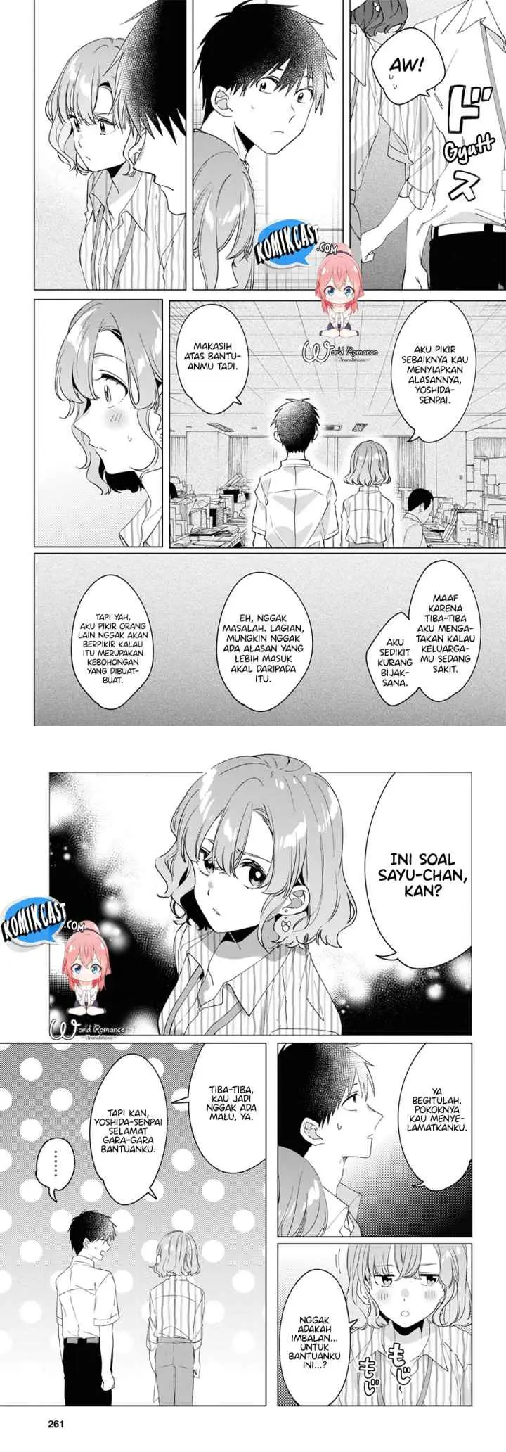 Hige Wo Soru. Soshite Joshikosei Wo Hirou chapter 13 halaman 7