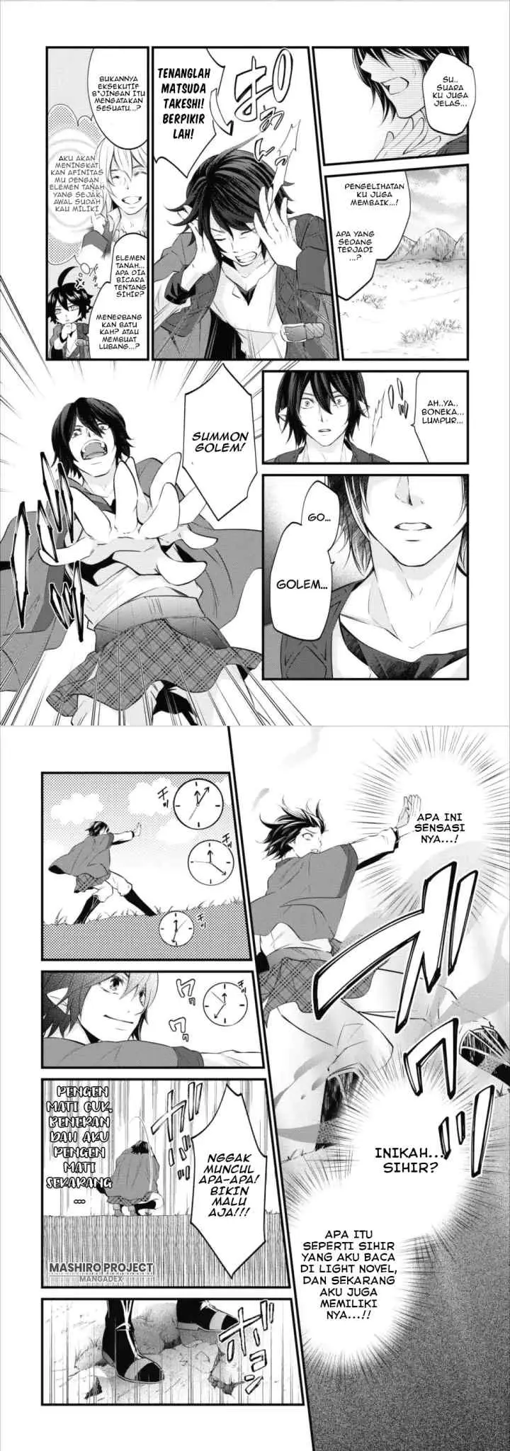 Arafoo Shachiku no Golem Master chapter 1 halaman 6