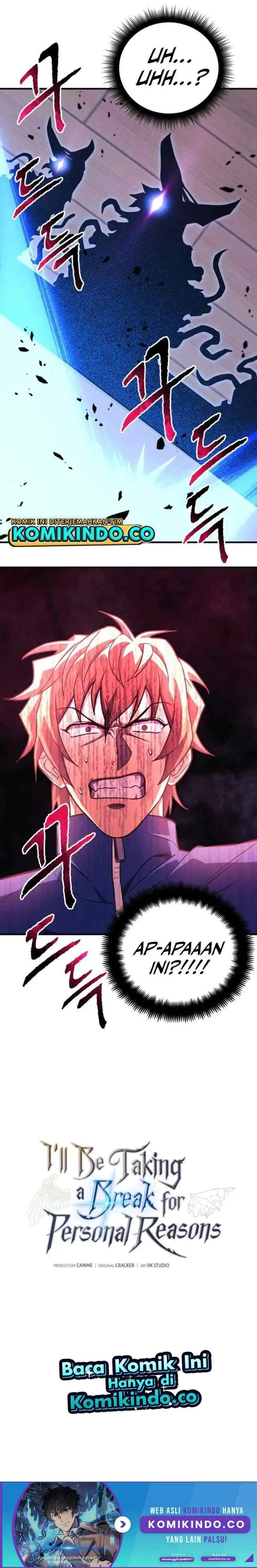 I'll Be Taking a Break for Personal Reasons chapter 69 halaman 13