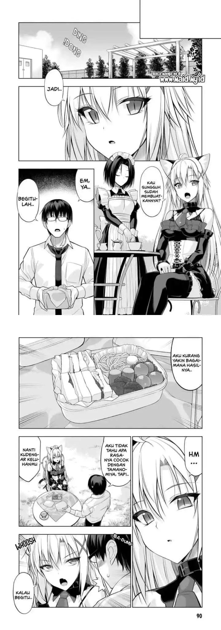 Anata wa Watashi no Geboku desu - Neko to Geboku no Himitsu no Kankei chapter 3 halaman 9
