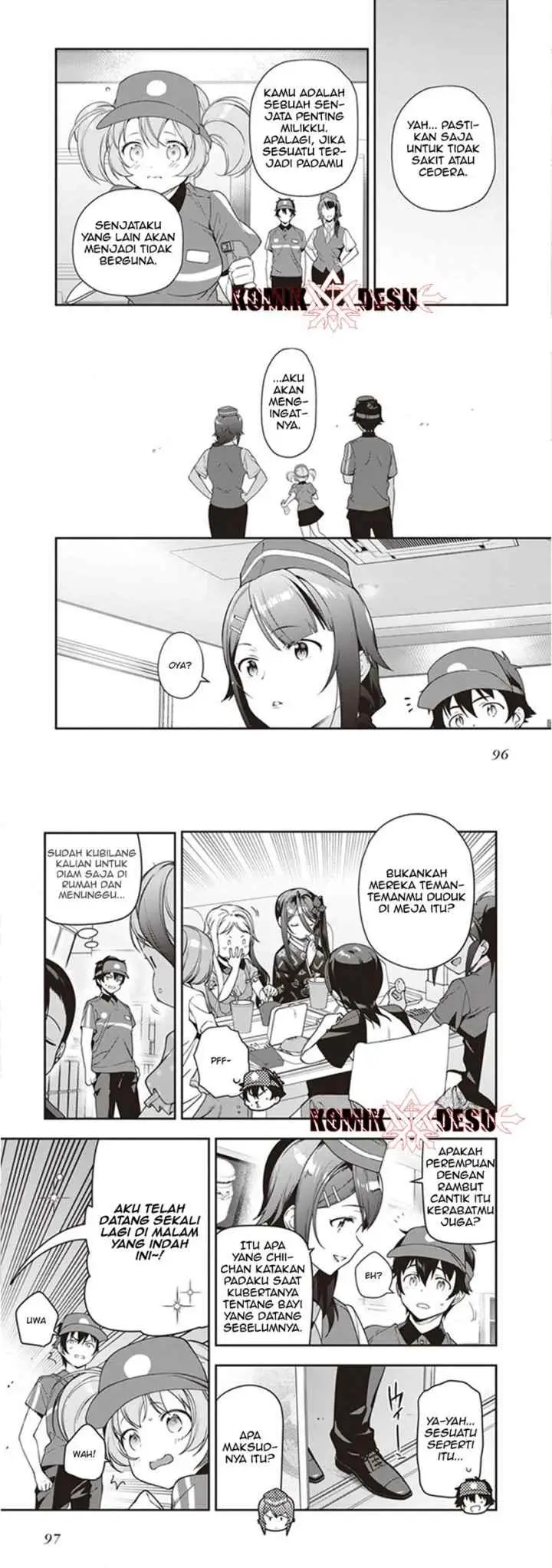 Hataraku Maou-sama! chapter 82 halaman 6