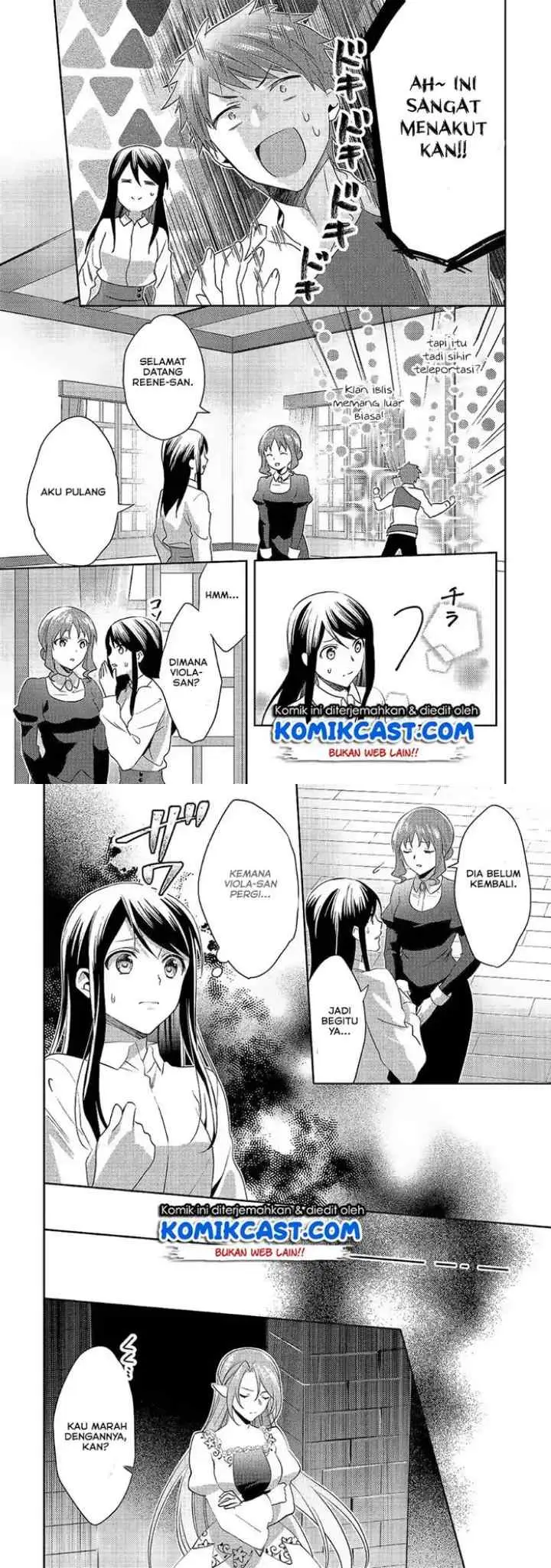 Isekai de ~Kuro no Iyashi Te~ tte Yobareteimasu chapter 46 halaman 12