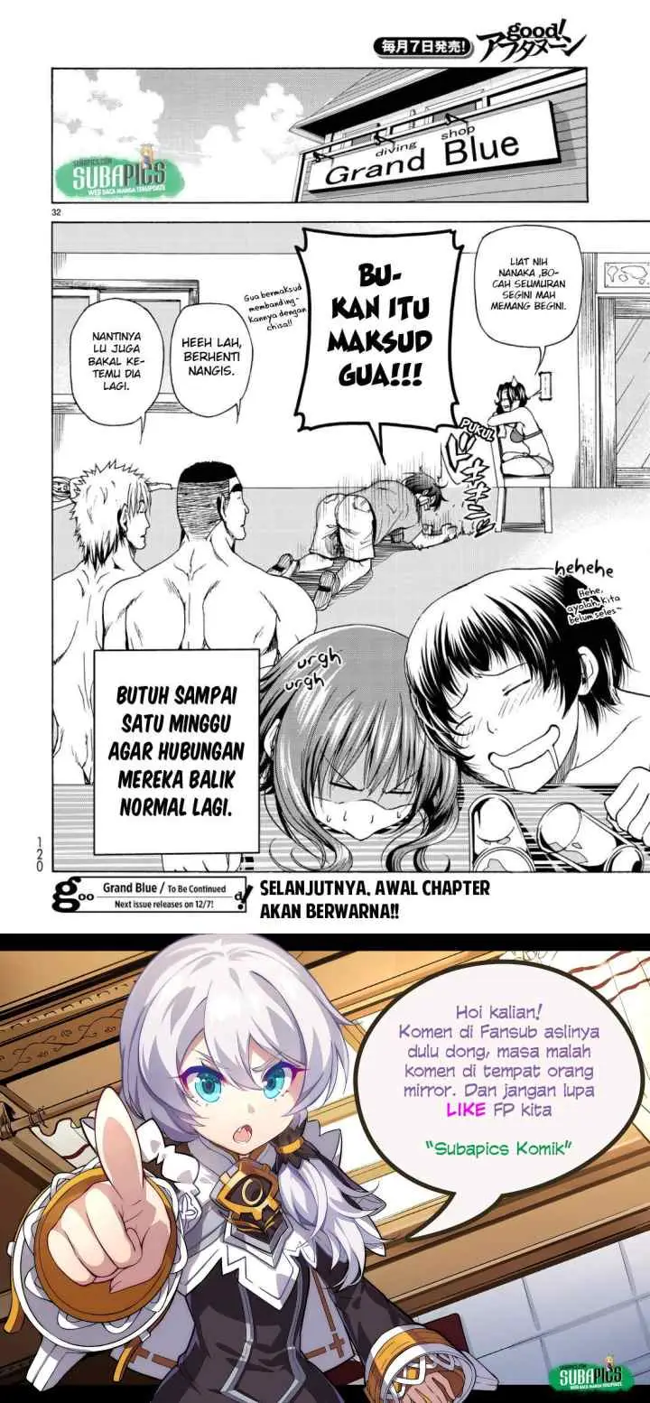 Grand Blue chapter 29 halaman 17