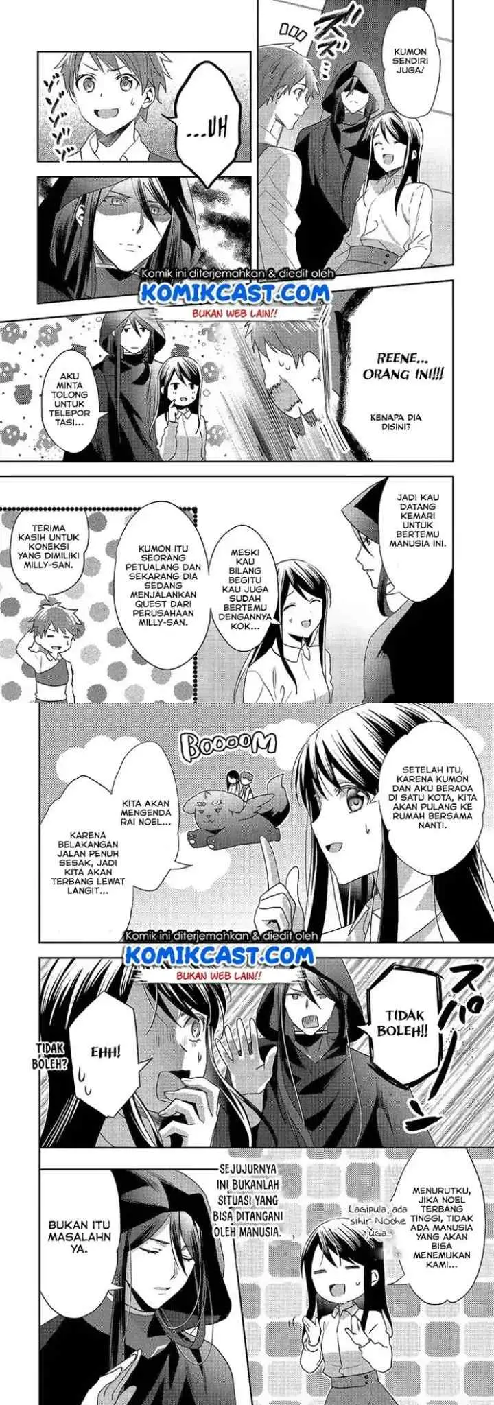 Isekai de ~Kuro no Iyashi Te~ tte Yobareteimasu chapter 46 halaman 10