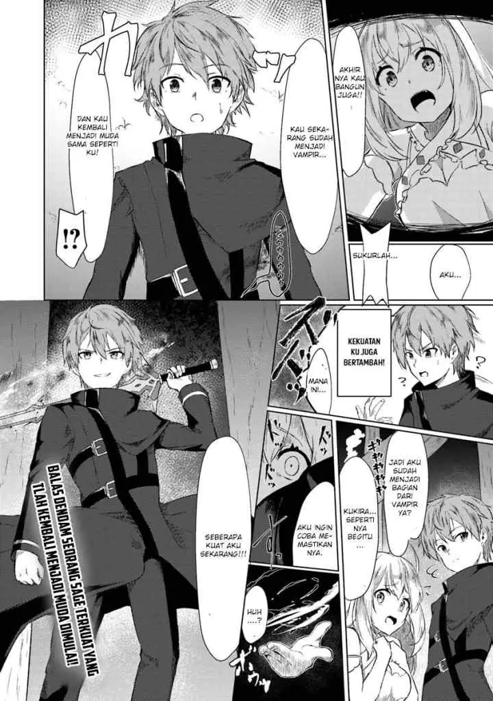 Zero no Dai Kenja: Wakagaetta Saikyou Kenja wa Shoutai o Kakushite Nariagaru chapter 0 halaman 10