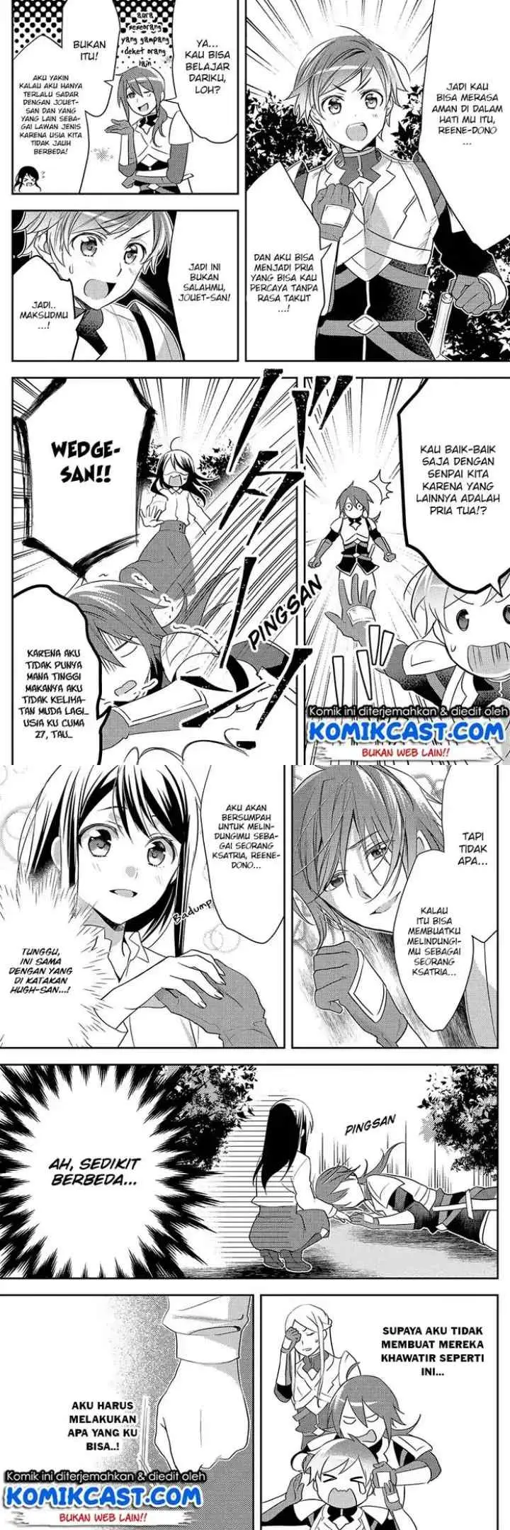 Isekai de ~Kuro no Iyashi Te~ tte Yobareteimasu chapter 27 halaman 9