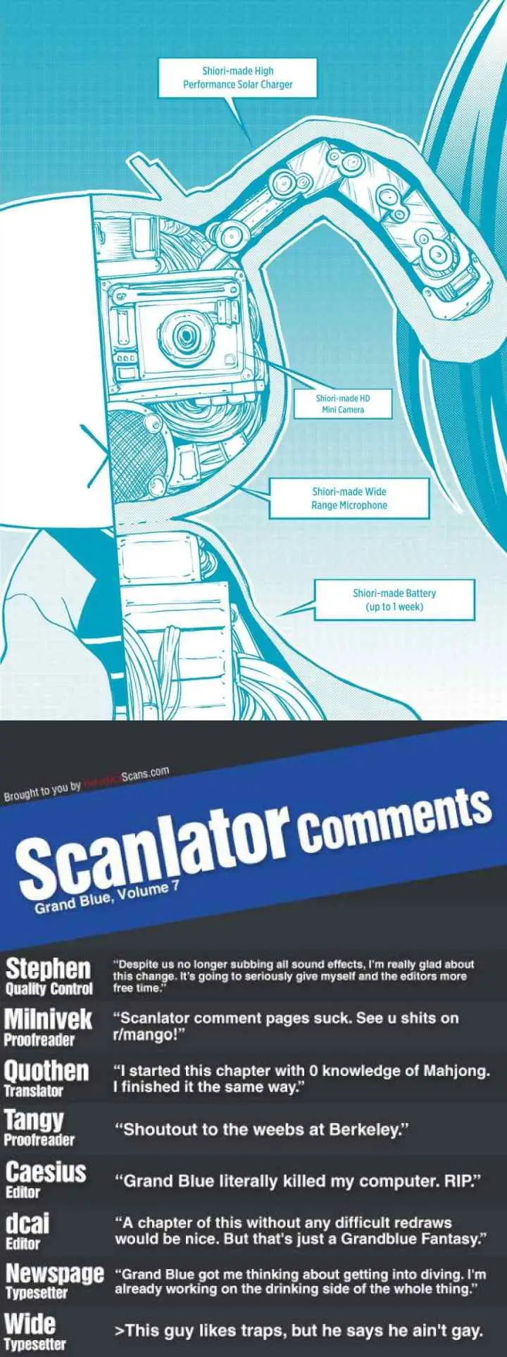 Grand Blue chapter 28.5 halaman 16