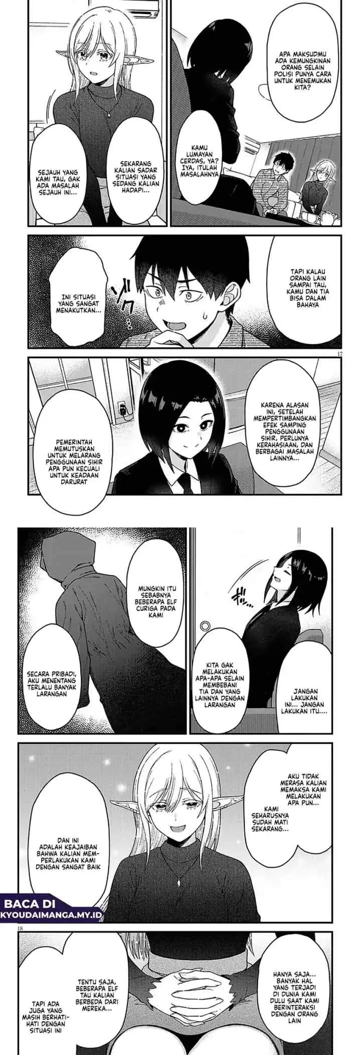 Isekai Kara Kita Elf to Tomo ni Sugosu Nichijou chapter 3 halaman 11