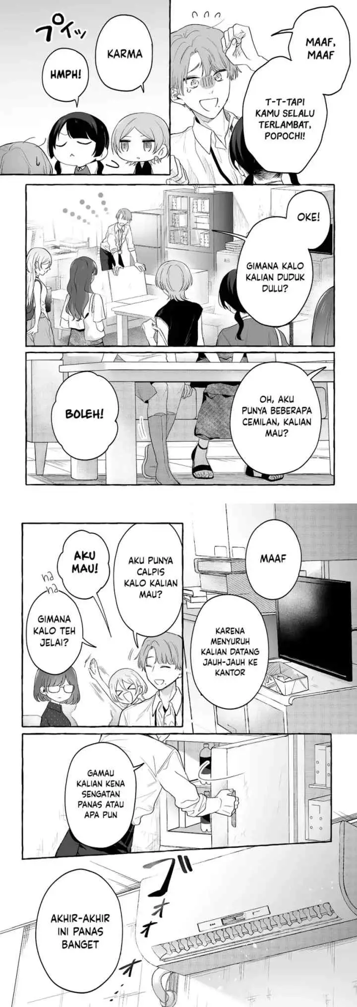 Damedol to Sekai ni Hitori Dake no Fan chapter 30 halaman 4