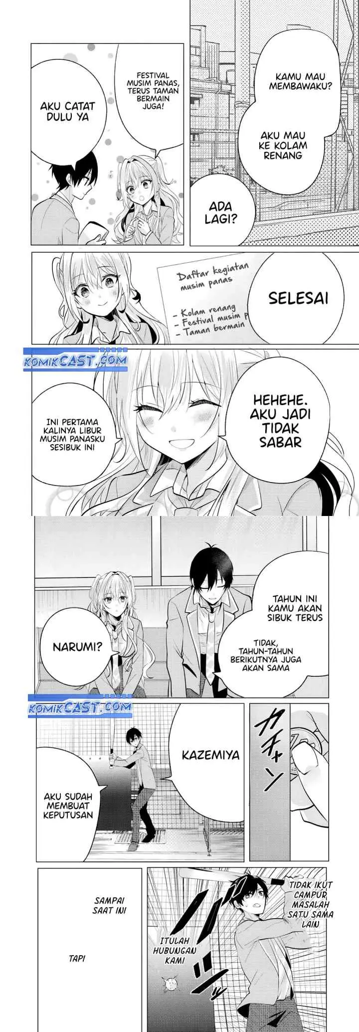 Houkago, Famiresu de, Kurasu no Ano Ko to chapter 6.2 halaman 6